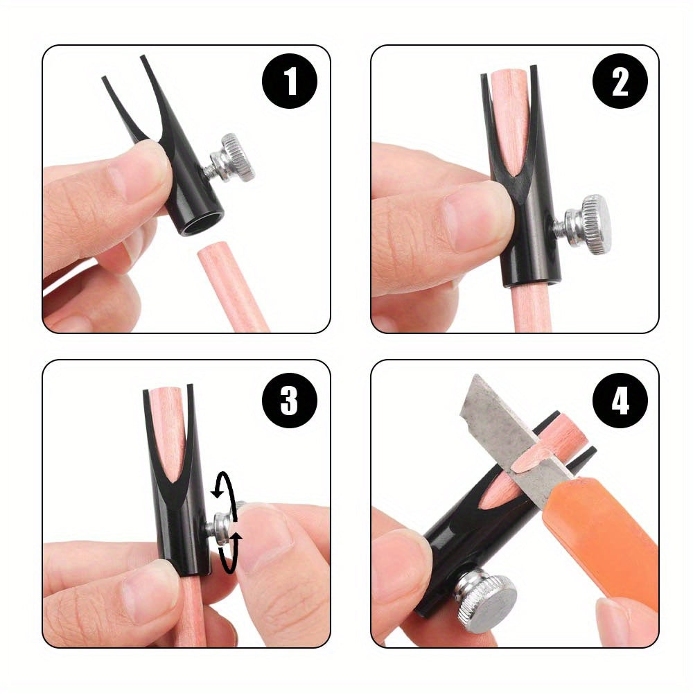 Eyebrow Pencil Sharpener Eyebrow Pencil Sharpening Tip Thin Tool for Microblading Tattoo Supplies Permanent Makeup Accessories