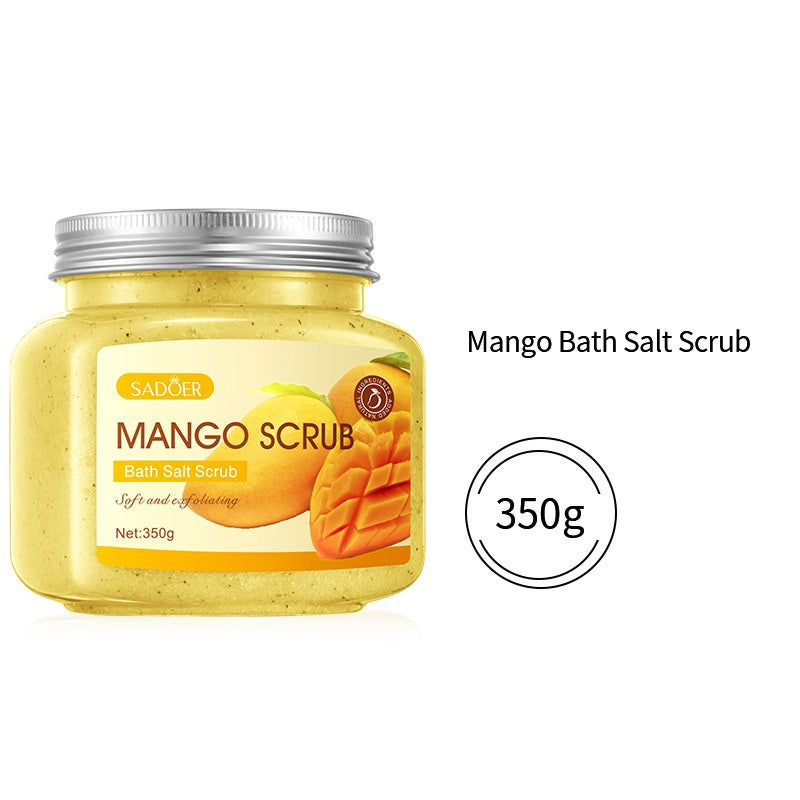 Fruit Bath Salt Scrub Cream – Exfoliating & Deep Cleansing Body Care