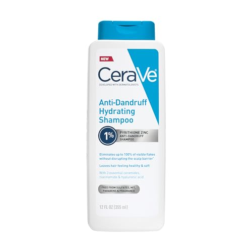 CeraVe Hydrating Anti Dandruff Scalp Treatment Shampoo 355ml