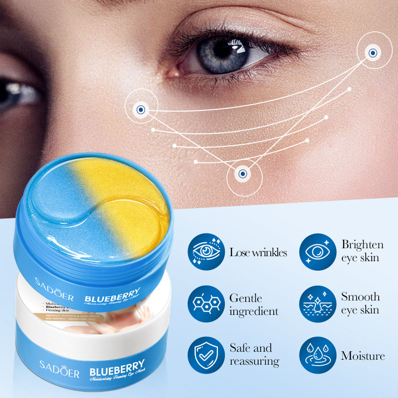 Blueberry Hydrating Eye Mask for Firming & Dark Circle Care