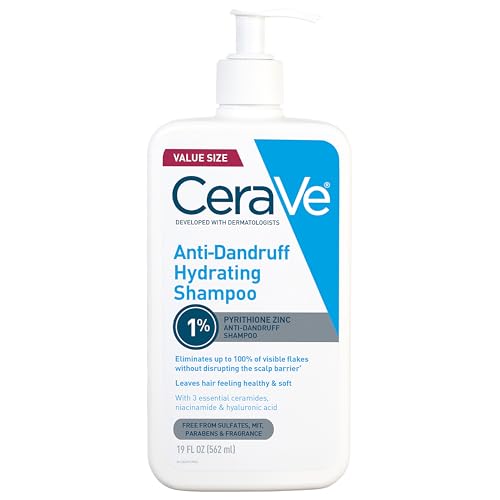 CeraVe Hydrating Anti Dandruff Scalp Treatment Shampoo 355ml