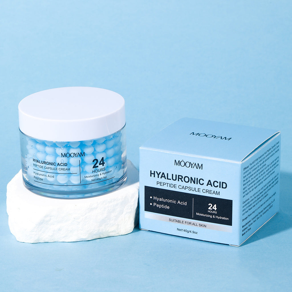 Hyaluronic Acid Peptide Capsule Cream – Deep Hydration & Firming