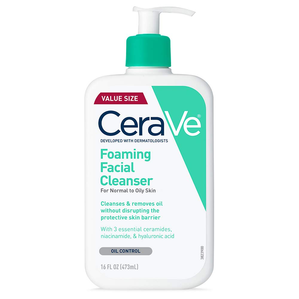 CeraVe Foaming Facial Cleanser Daily Face Wash