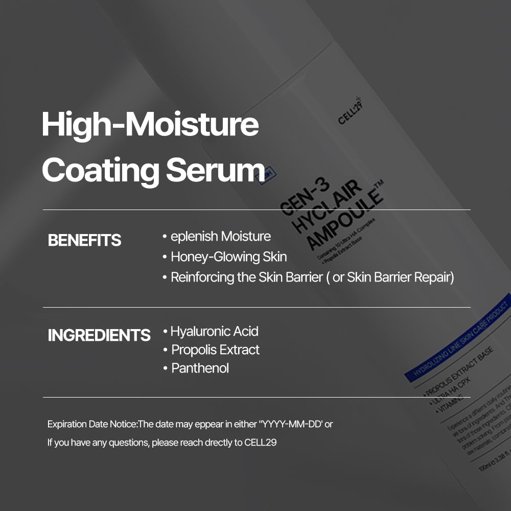 CELL29 Gen3 Hyclair Serum Ampoule 100ml