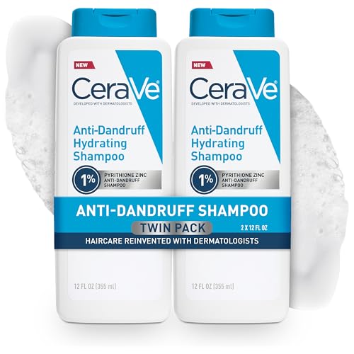 CeraVe Hydrating Anti Dandruff Scalp Treatment Shampoo 355ml