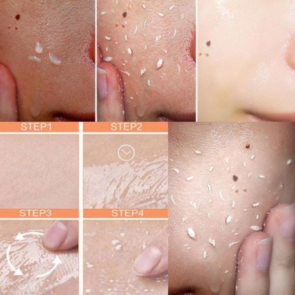 Cucumber Coconut Papaya Exfoliating Gel Cream – Facial & Body Deep Cleansing Moisturizer