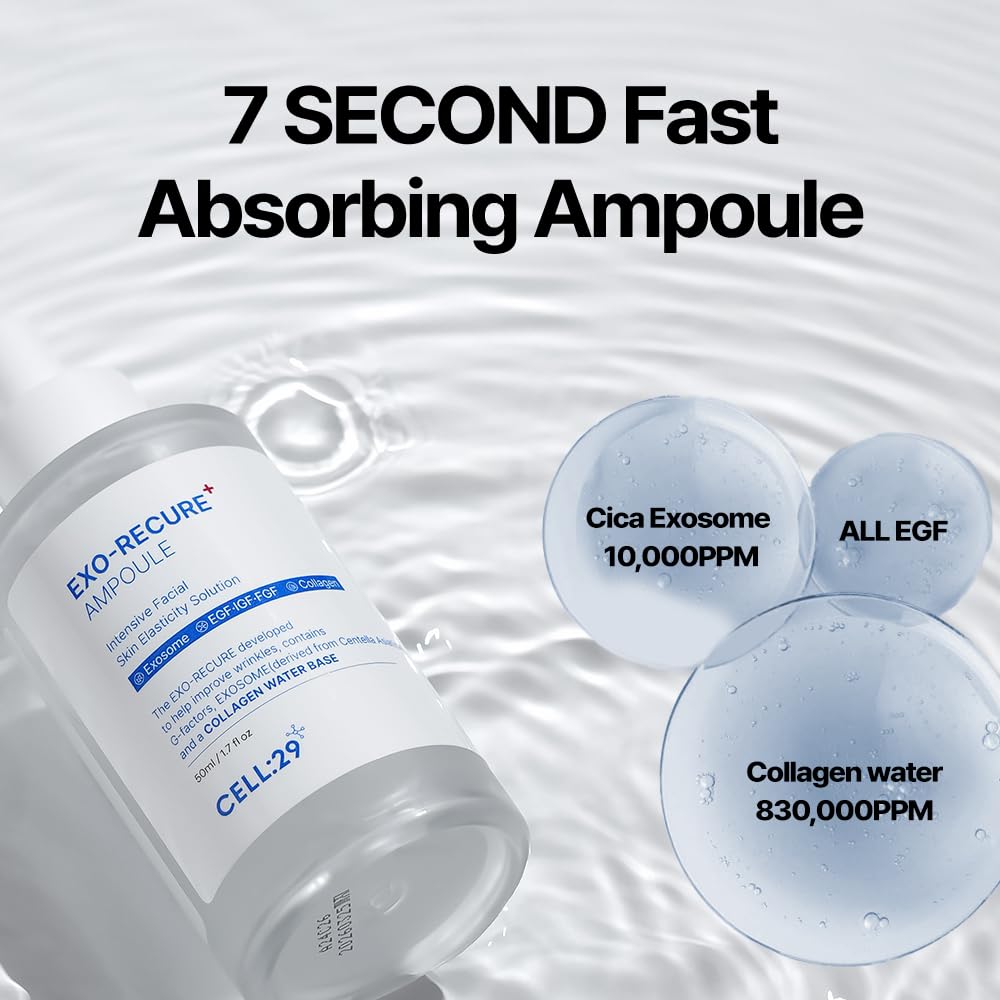 CELL29 Exo-Recure Ampoule Exosome Collagen Serum 50ml