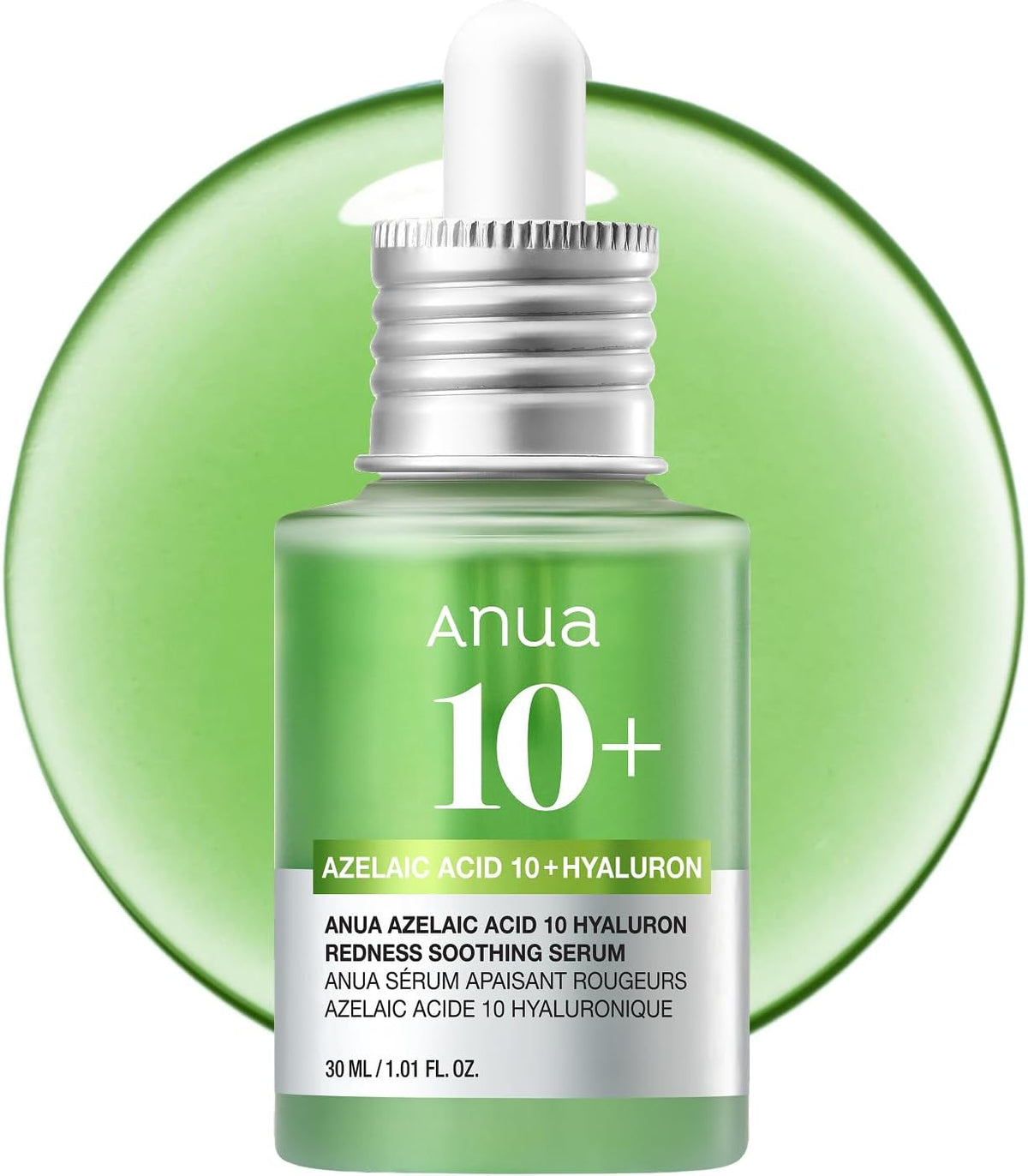 ANUA Azelaic Acid 10 Hyaluron Redness Soothing Serum 30ml