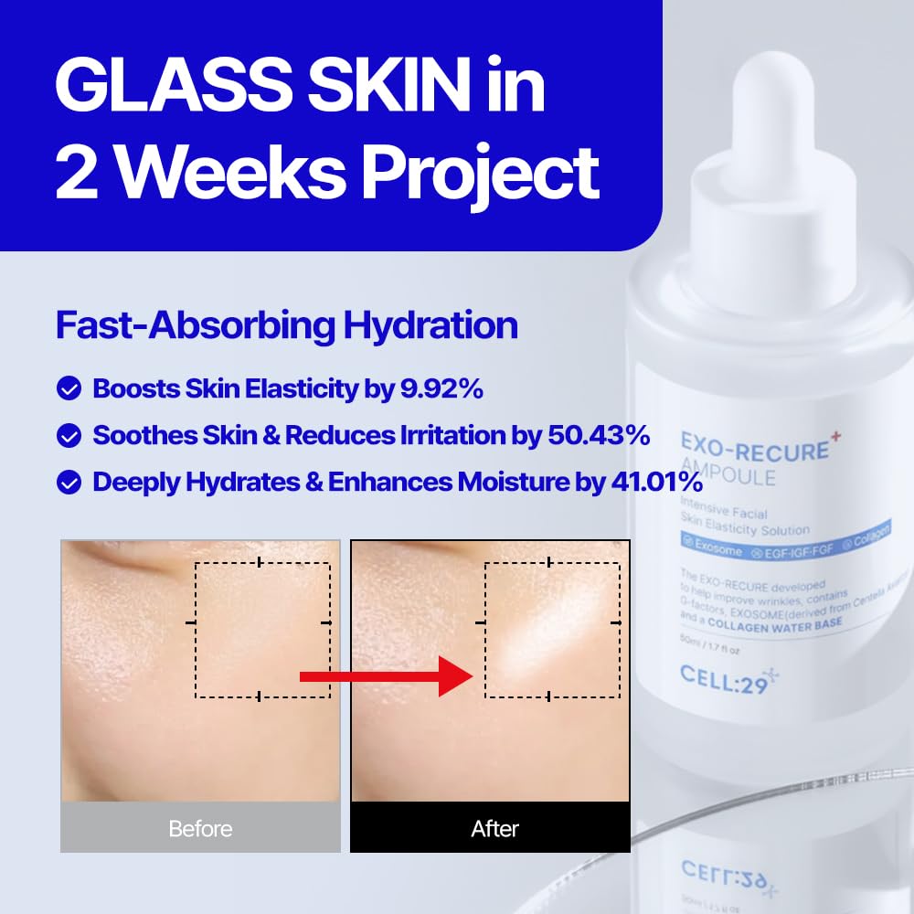 CELL29 Exo-Recure Ampoule Exosome Collagen Serum 50ml