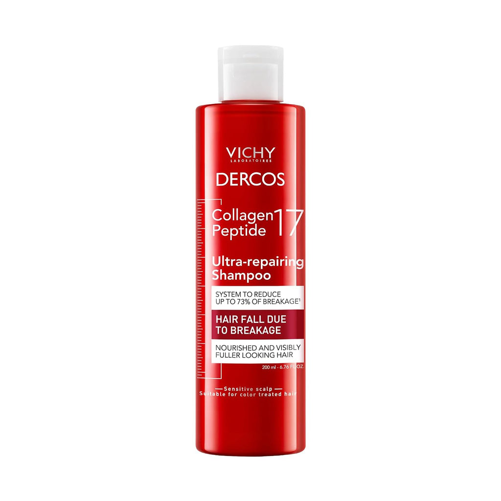 VICHY Dercos Collagen Peptide 17 Ultra Repairing Shampoo