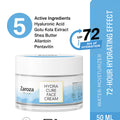 Ultra Deep Moisturizing Face Cream 72 Hour Effect Water Based Allantoin B5 4D Hyaluronic Acid