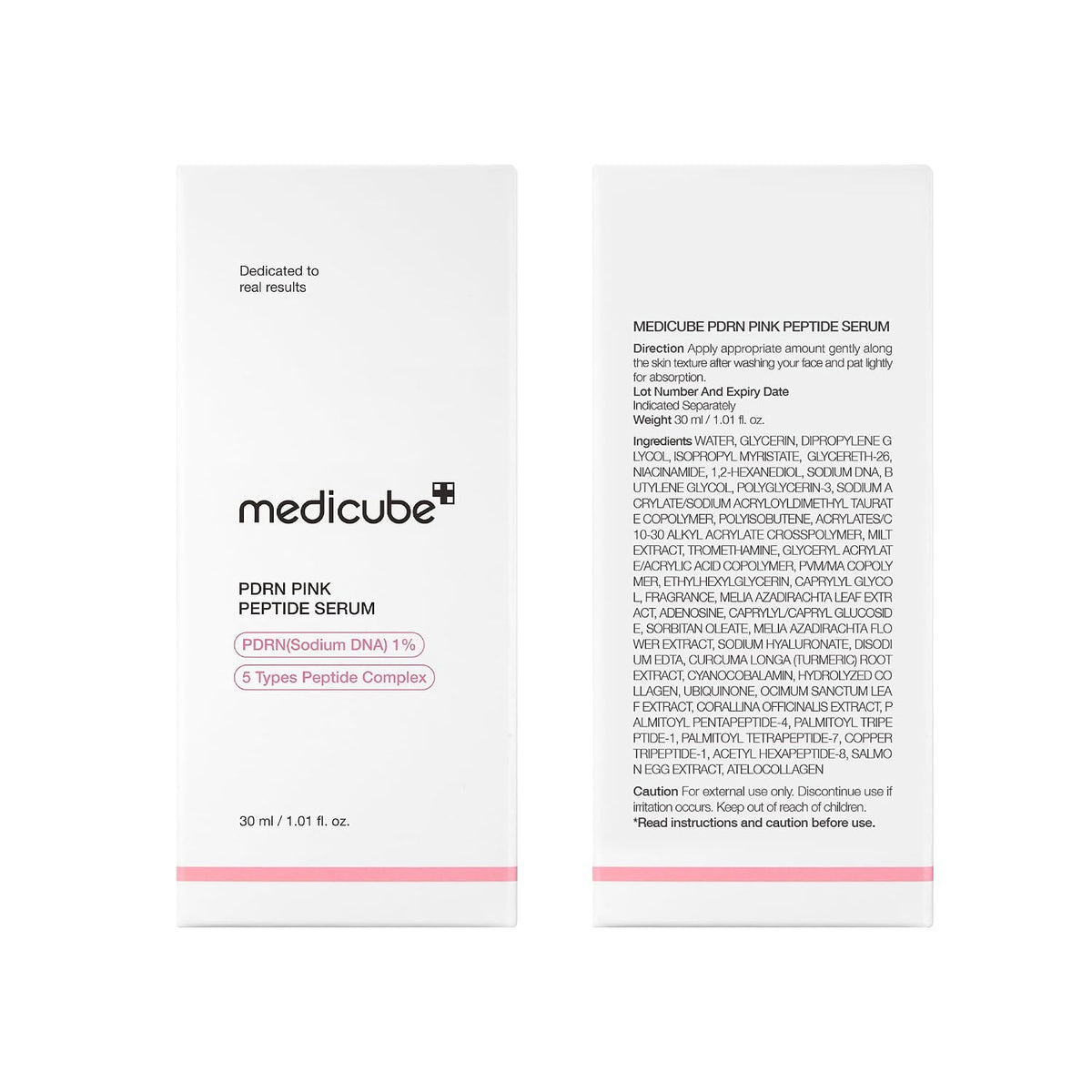 Medicube PDRN Pink Peptide Facial Serum