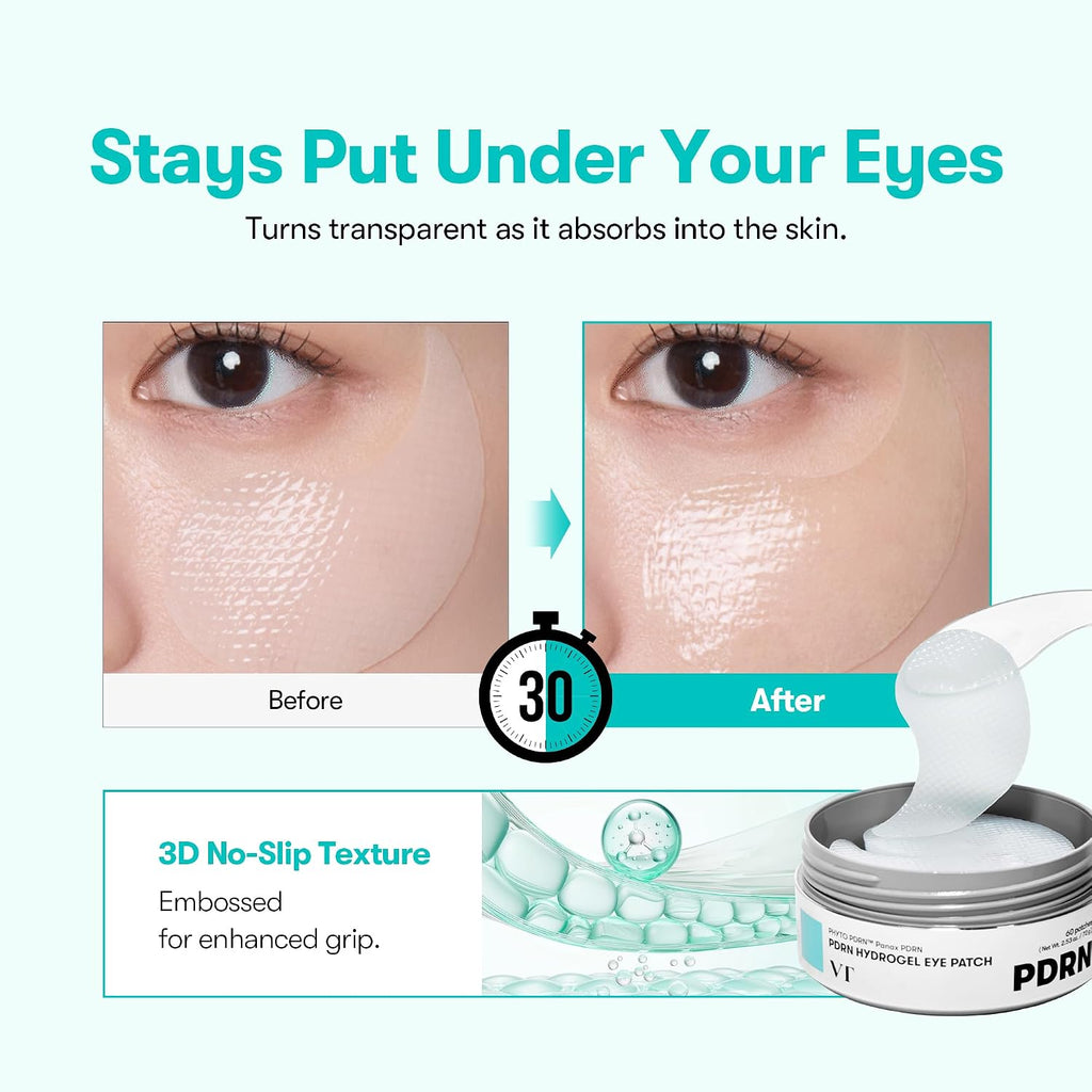 VT COSMETICS PDRN Hydrogel Eye Patch 60 Patches