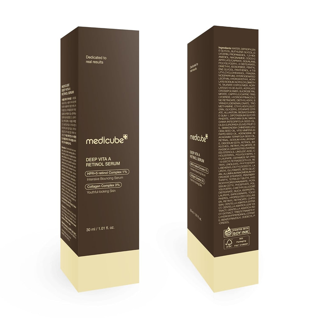 Medicube Deep Reviving Bakuchiol Retinol Facial Serum 30ml
