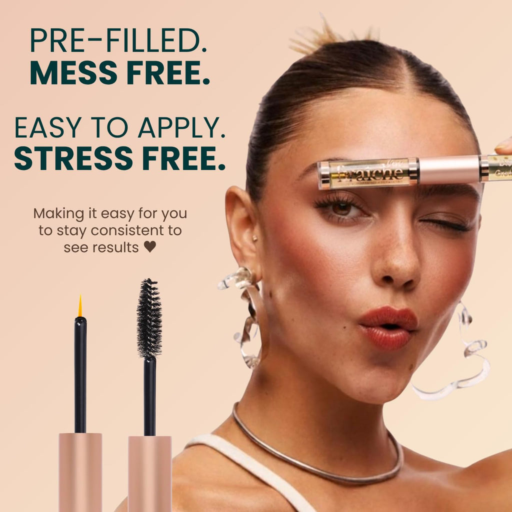 Live Fraiche Organic Castor Oil Lash Serum AM-LF-Castor Oil for eyelashes eyebrows