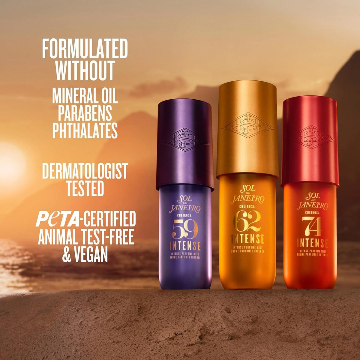 Sol de Janeiro Intense Perfume Mist Trio