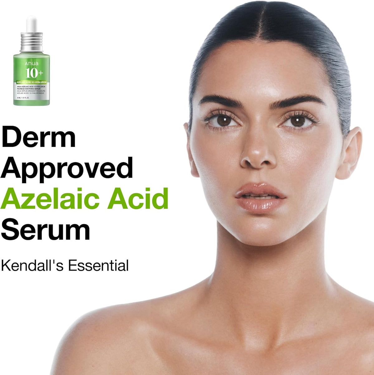 ANUA Azelaic Acid 10 Hyaluron Redness Soothing Serum 30ml