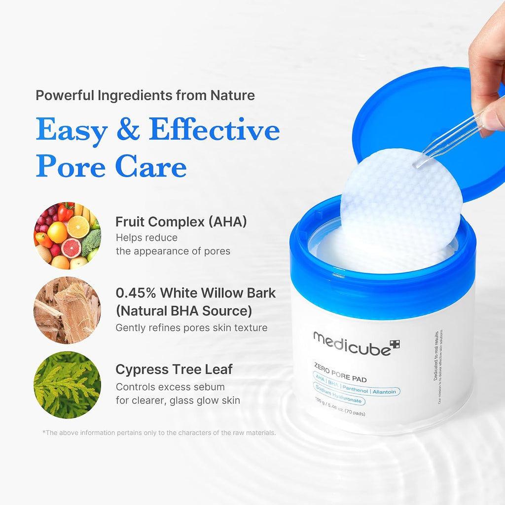 Medicube Zero Pore Pad 2.0 Facial Toner Pads