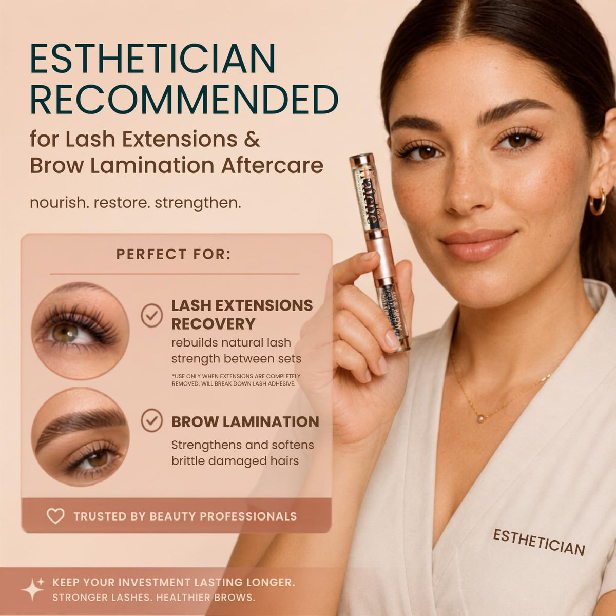 Live Fraiche Organic Castor Oil Lash Serum AM-LF-Castor Oil for eyelashes eyebrows