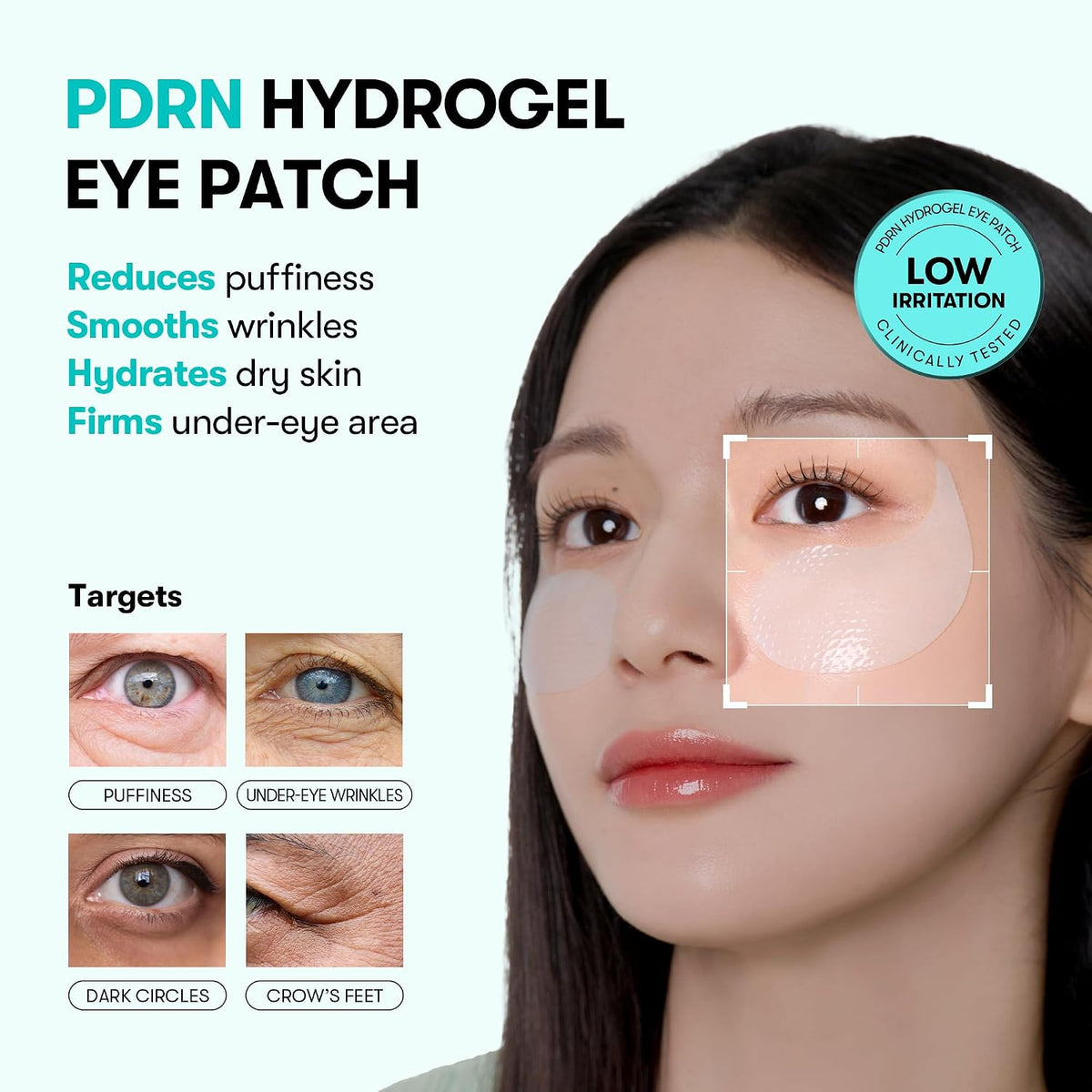 VT COSMETICS PDRN Hydrogel Eye Patch 60 Patches