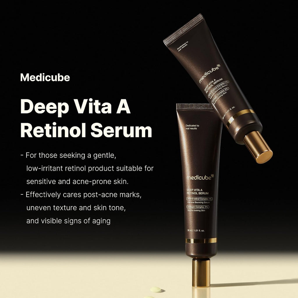 Medicube Deep Reviving Bakuchiol Retinol Facial Serum 30ml