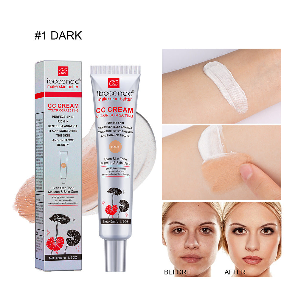 Moisturizing Correcting CC Cream – Long‑Lasting, Waterproof & Skin‑Protecting.