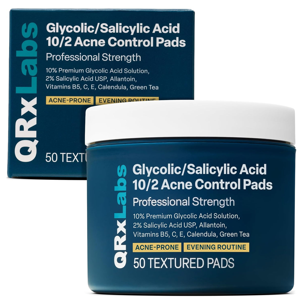 QRxLabs Acne Clearing Pads 50ct