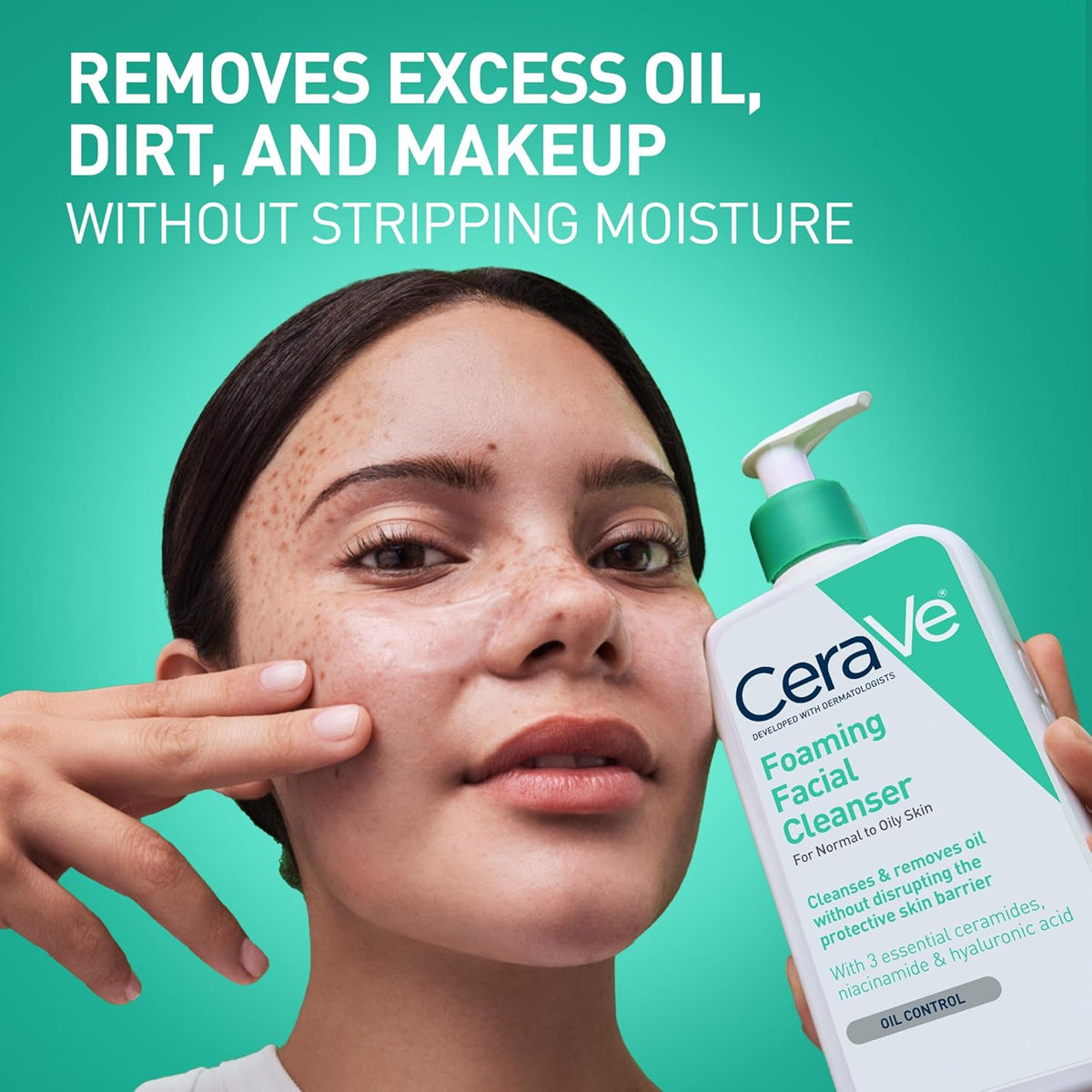 CeraVe Foaming Facial Cleanser Daily Face Wash