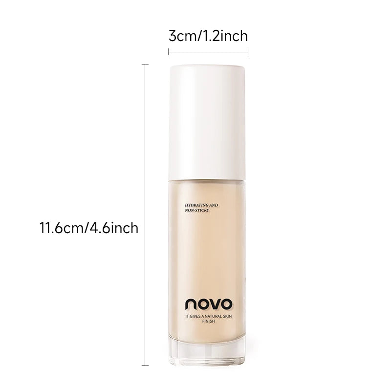 Hyaluronate Liquid Foundation – Long‑Lasting BB Cream with Vitamin E, High Coverage & UV Protection