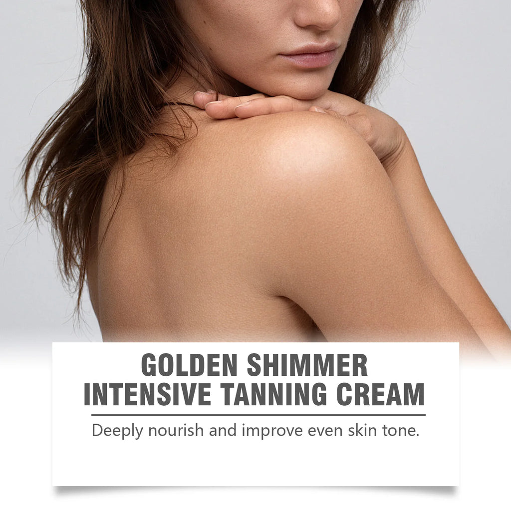 Oceaura Tanning Cream Anti-Ultraviolet Natural Body Face Glow Bronzer Golden Shimmer Herbal Essence Nourishing Self Tanning Gel