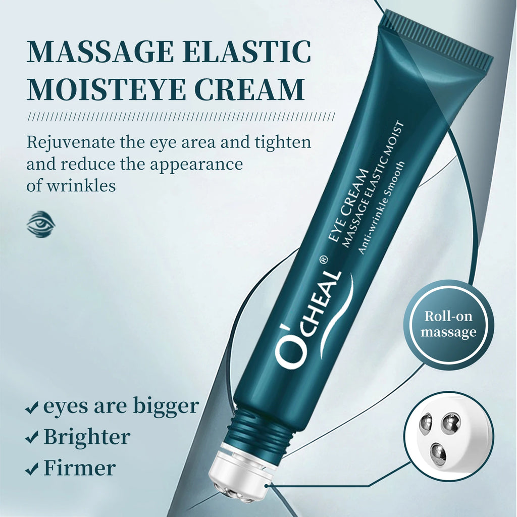 O‘’cheal Roller Massage Eye Cream Lightening Dark Circles Firming Skin Instant Eye Repair Serum Stick for women Women Eyes Care