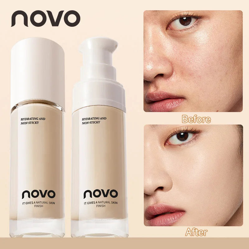 Hyaluronate Liquid Foundation – Long‑Lasting BB Cream with Vitamin E, High Coverage & UV Protection
