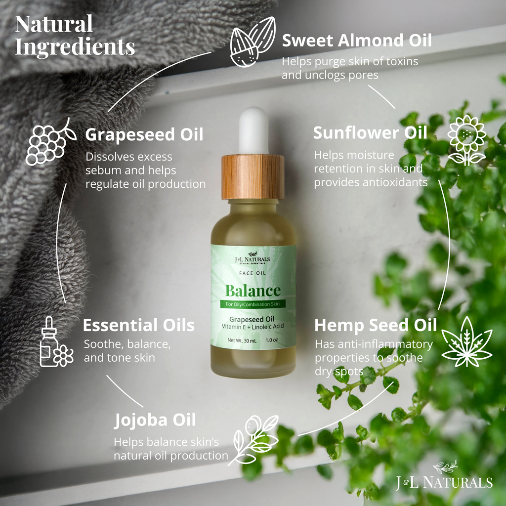 Natural Face Oil Bundle (5-Pack)