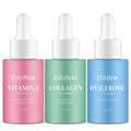 Complete Facial Serum Set – Collagen, Hyaluronic Acid & Vitamin Complex for Wrinkle Care