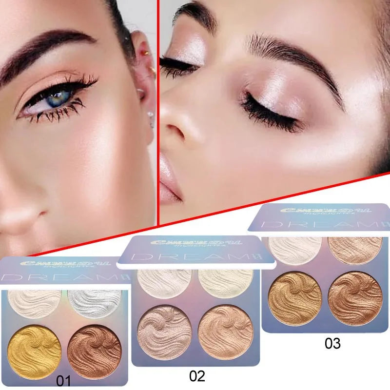 Chameleon Glow Highlighter – Shimmer Brightening Powder