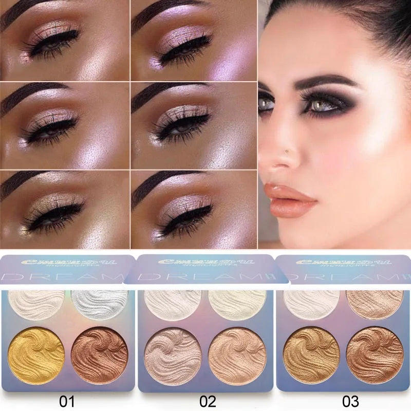 Chameleon Glow Highlighter – Shimmer Brightening Powder