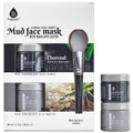 Facial Mud Mask Duo with Applicator – Deep Pore Cleansing