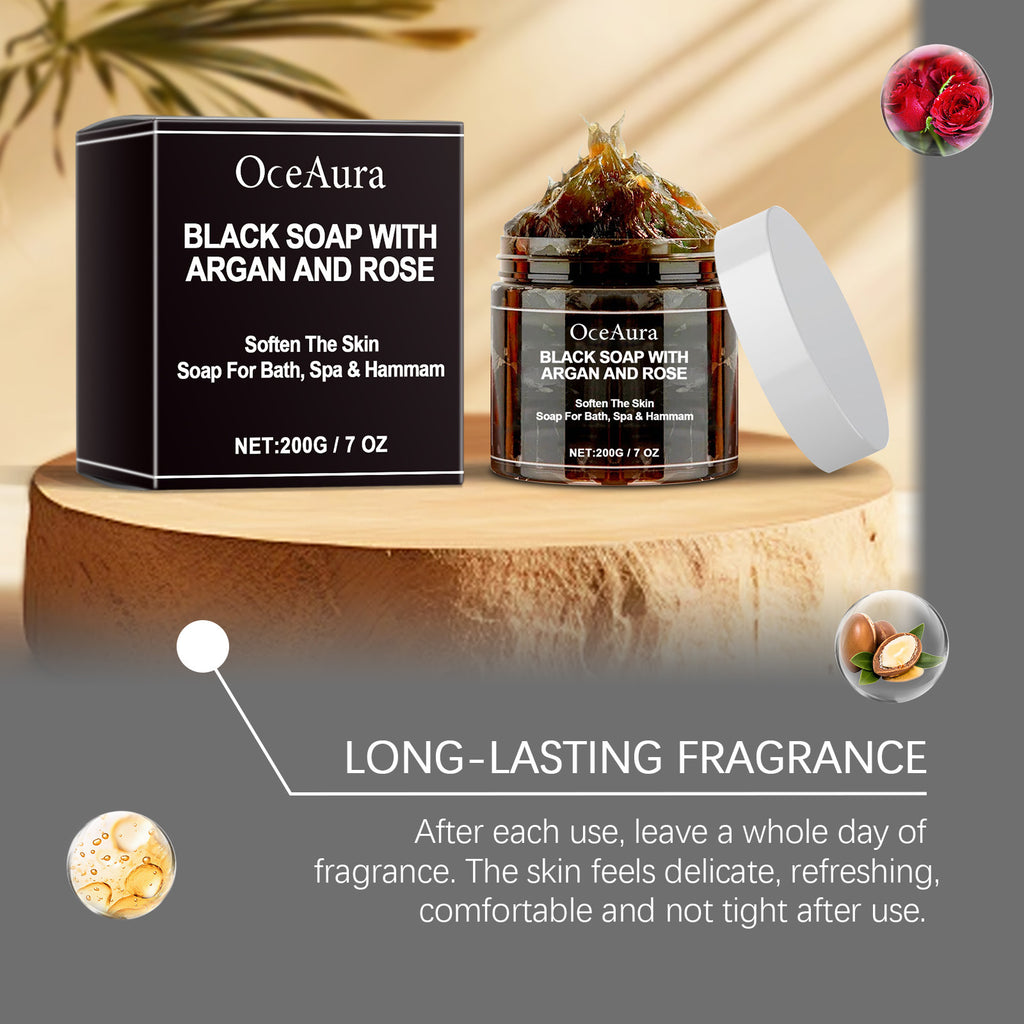Black Soap Exfoliating Scrub – Deep Clean & Brighten Skin