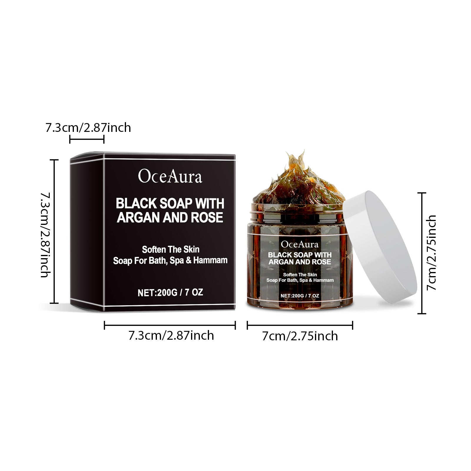 Black Soap Exfoliating Scrub – Deep Clean & Brighten Skin