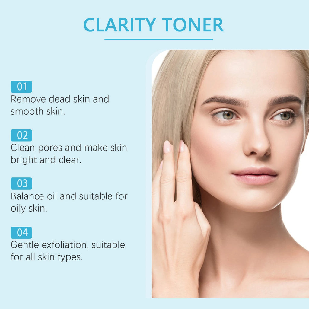 AHA BHA Gentle Exfoliating Toner — Pore Refining & Hydrating Facial Essence