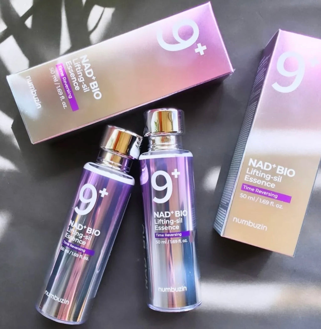 Numbuzin No.9+ Anti‑Aging Set – Time‑Reversing Essence, Retinol Eye Cream & PDRN Toner Routine