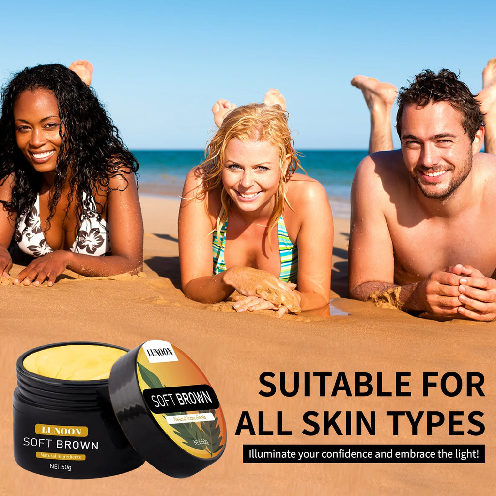 Self‑Tanning & Suntan Shield Cream – Long‑Lasting Face & Body Bronzer for a Natural Sun‑Kissed Glow