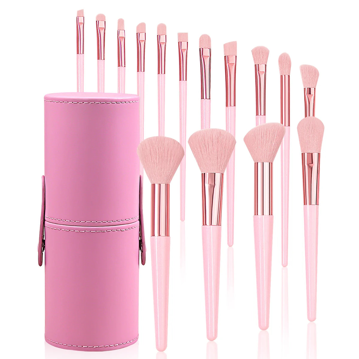 High-end Makeup Brush Set Soft and Fluffy Professional Facial Makeup Brush Set With Travel Waterproof Storage Bucket
