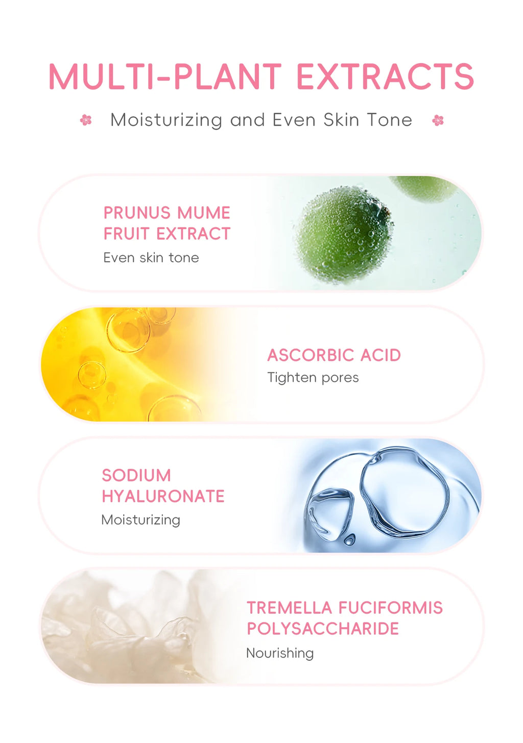 LAIKOU Japan Sakura Serum 30ml Anti-Aging Facial Serum Improves Overall Completion Face Essence Reduce Fine Lines