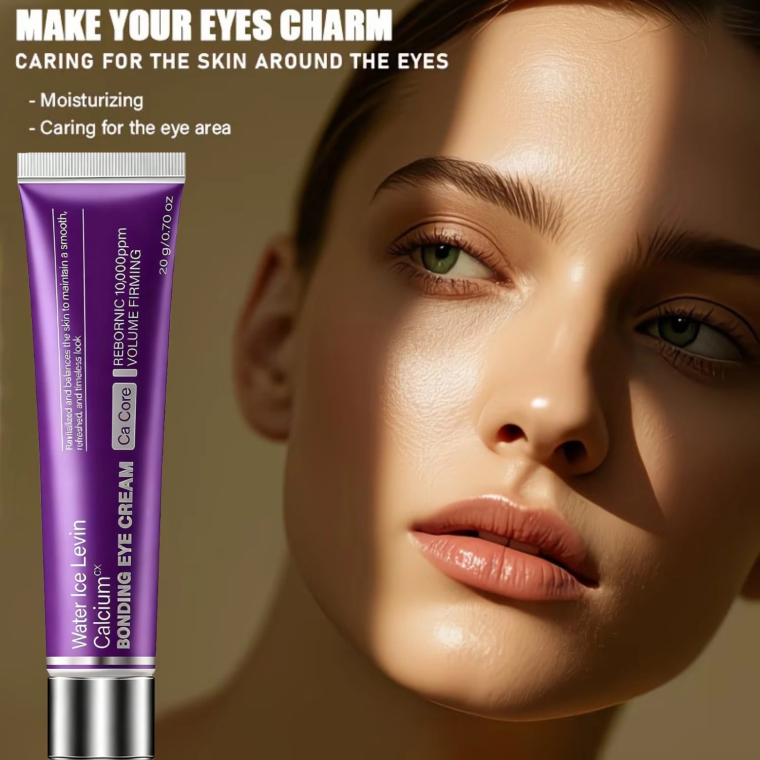 Water ice levin Retinol Eye Cream Firming Moisturizing Anti-Aging with Hyaluronic Acid Collagen Volume Revive Care