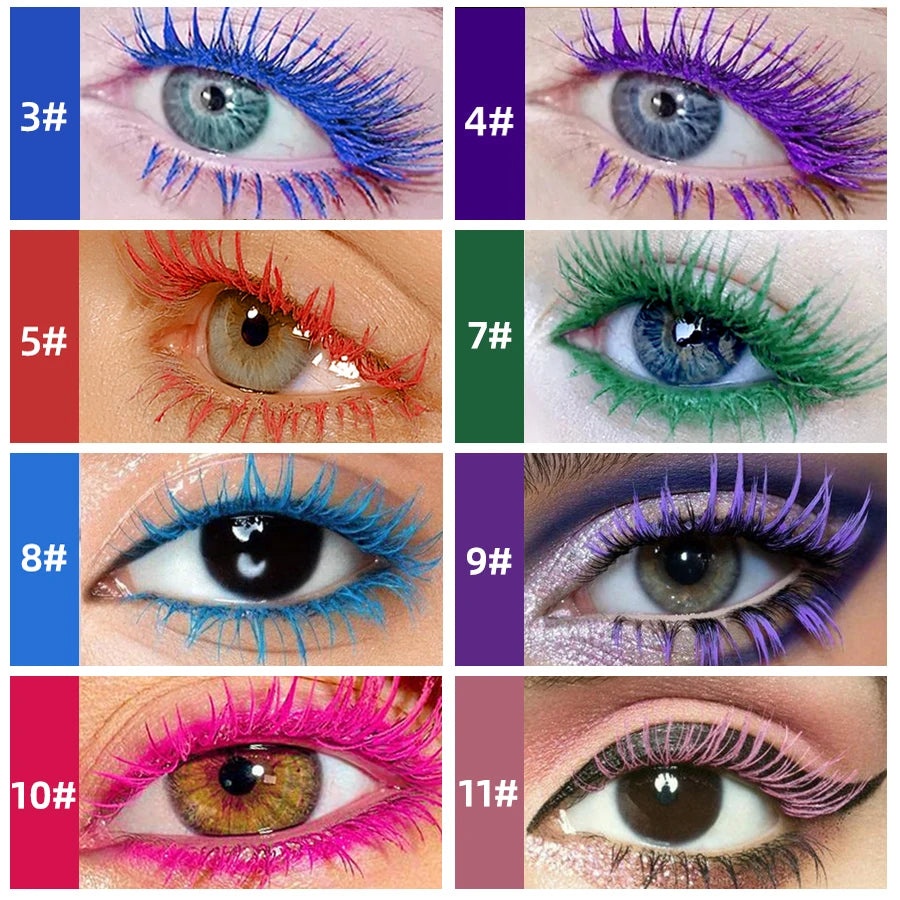 Colorful Lash Mascara – Waterproof, Fast‑Drying & Long‑Lasting Curl