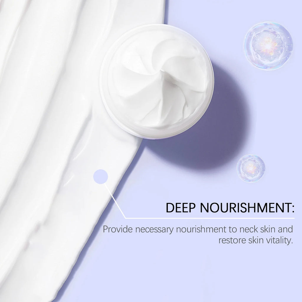 Moisturizing Neck Firming Cream, Neck Repair Cream, Firming and Lifting, Gentle Moisturizing, Revitalizing and Elastic