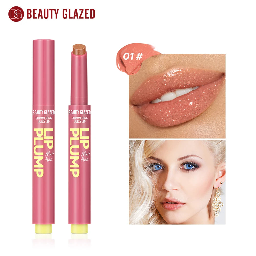 Beauty Glazed 12 Color Shimmering Juicy Lipstick