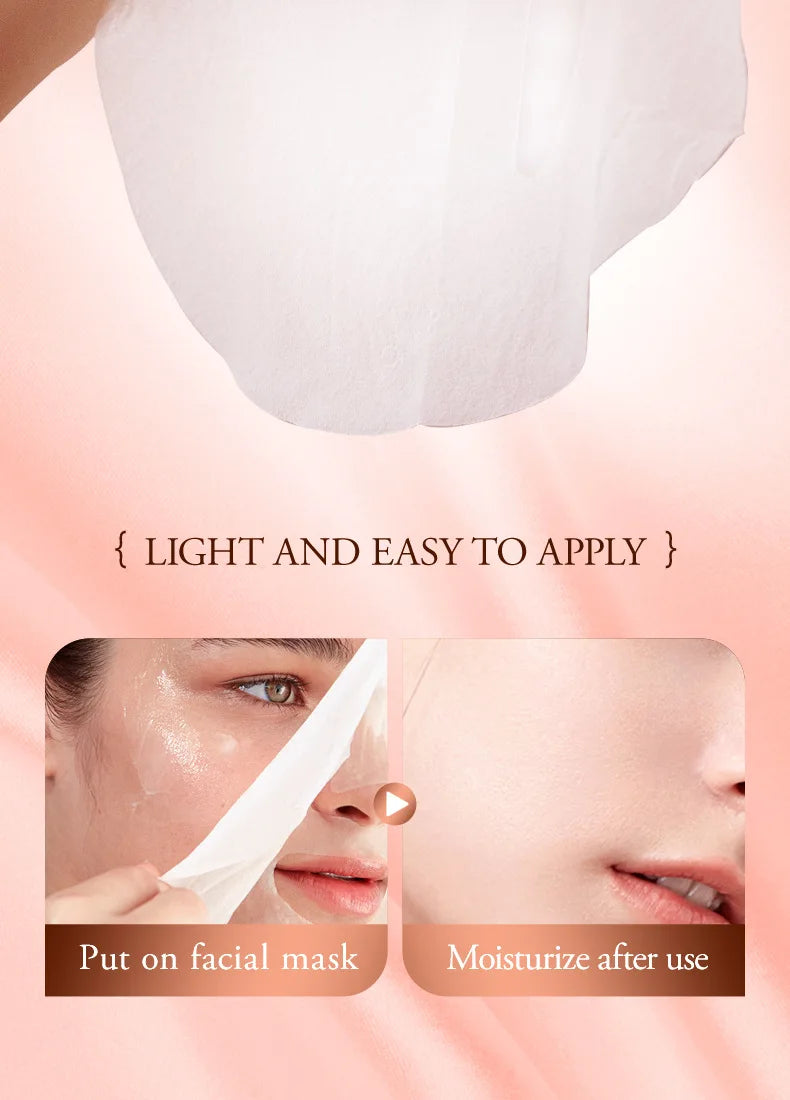 SADOER Dragon Blood Facial Masks for Face Moisturizing Anti-aging Hydrating Face Mask Facial Skin Care Products