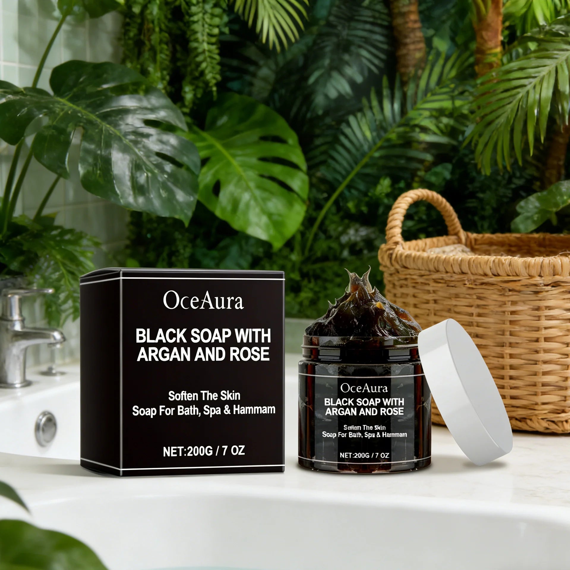 Black Soap Exfoliating Scrub – Deep Clean & Brighten Skin